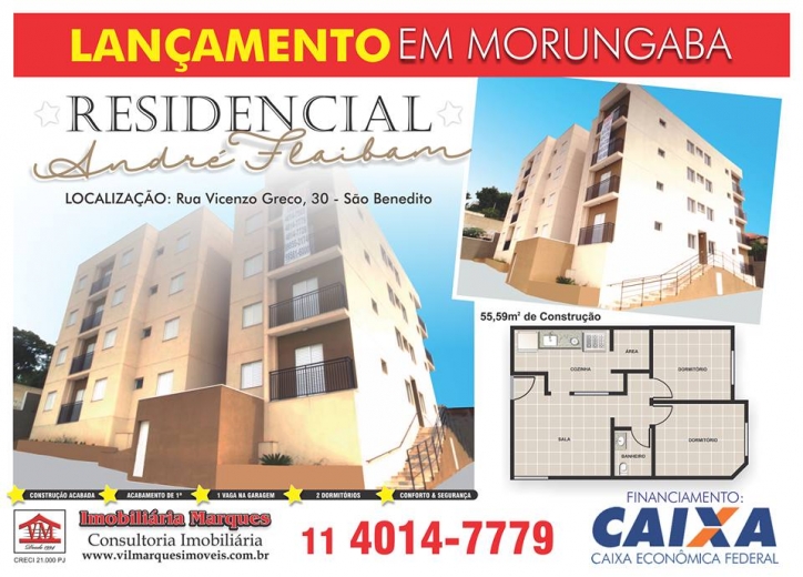 #054 - Apartamento para Venda em Morungaba - SP